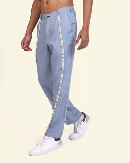 Sea Braid Linen Trouser