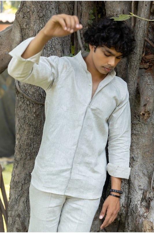 Natural LInen Co-ord Set