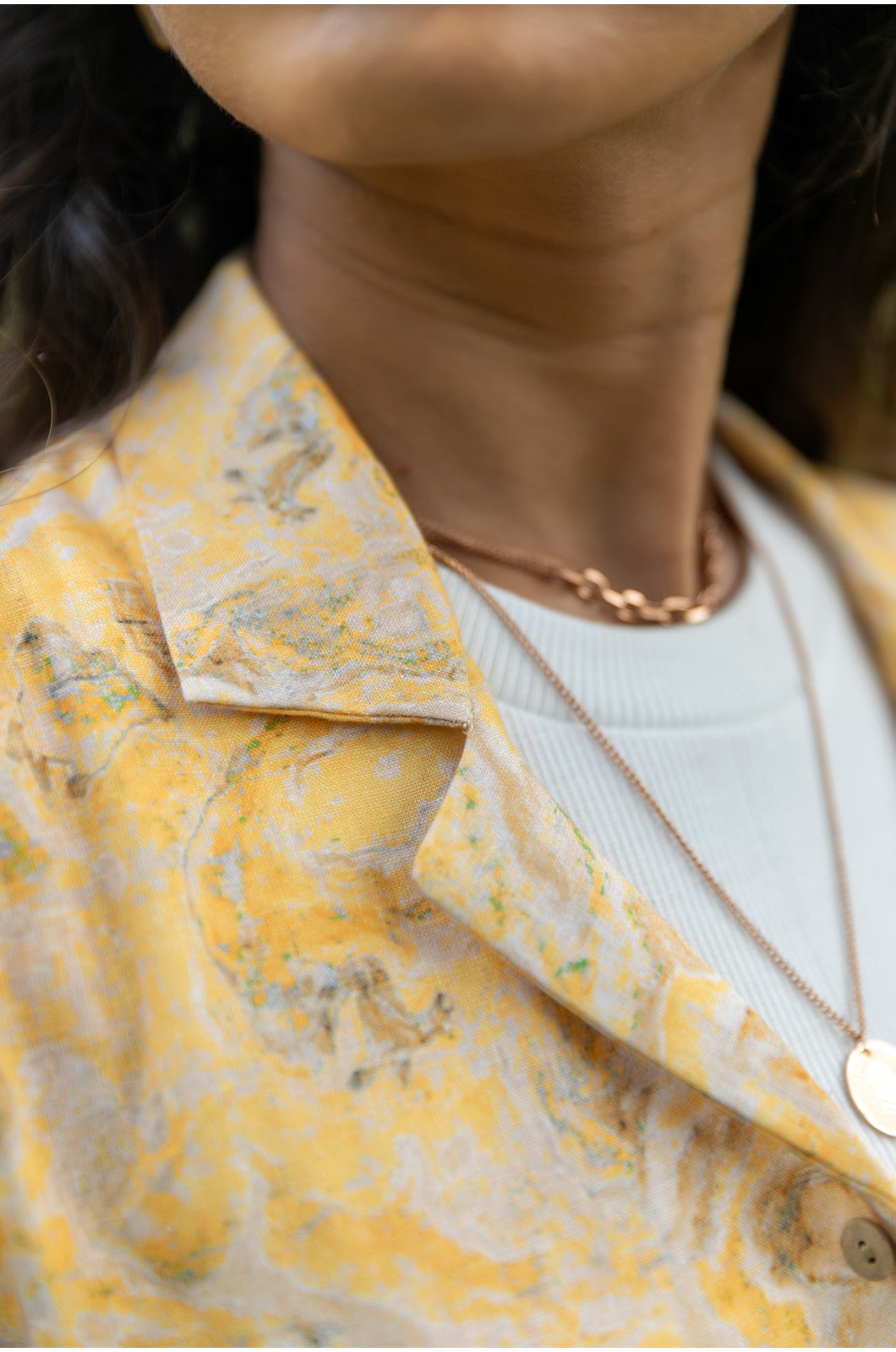 Marble Printed Shirt