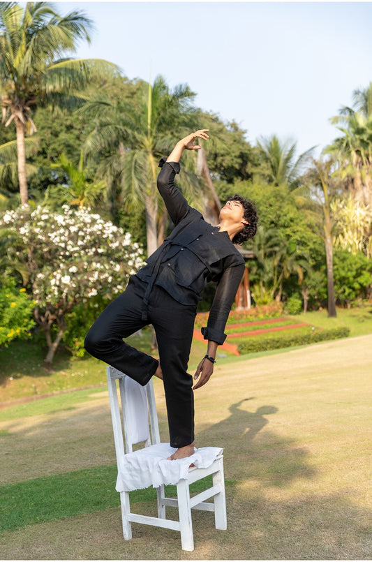 Knotted Project Linen Co-Ord Set