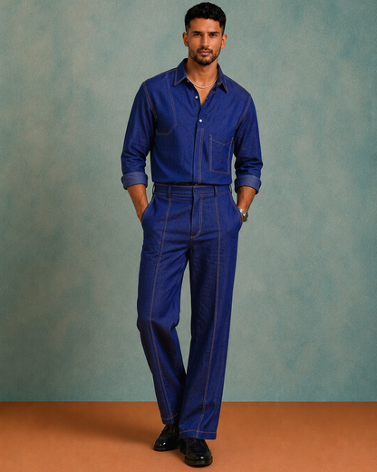 Indigo Line Trousers