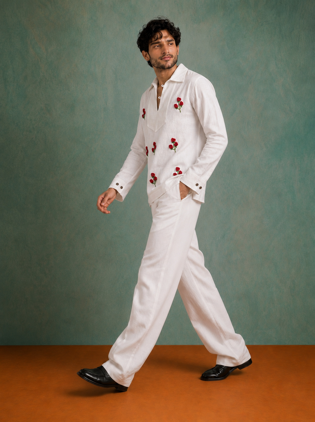 Crimson Bloom Tshirt