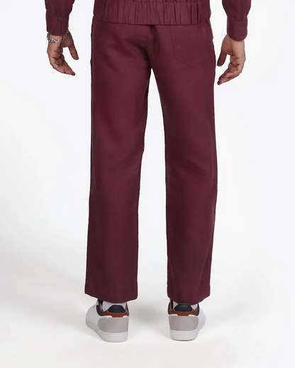 Muted Wine Trouser
