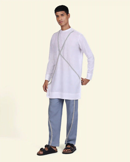 Sea Braid Linen Trouser