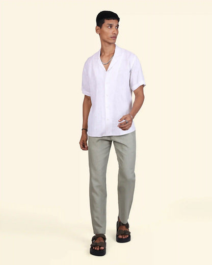 Sage Linen Trouser