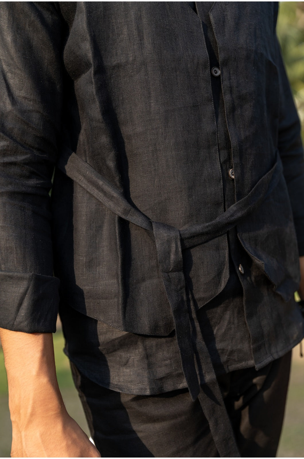 Knotted Project Linen Co-Ord Set
