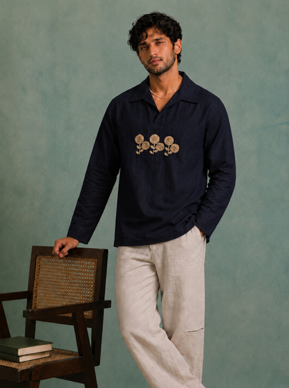 The Grove Tshirt Blue