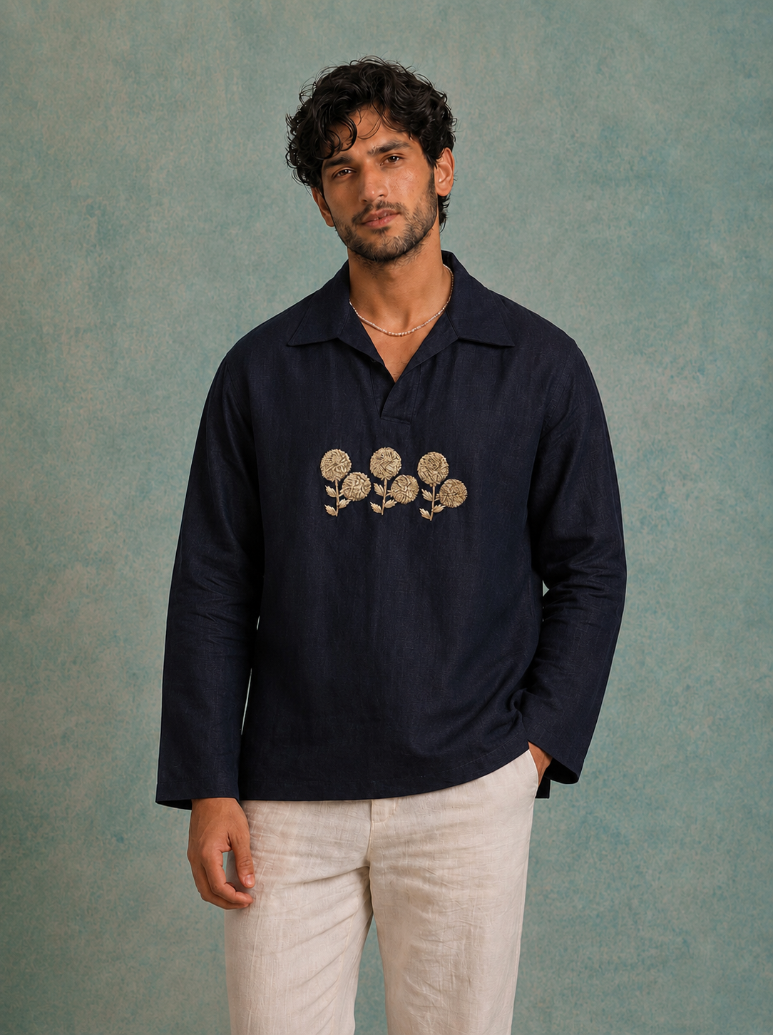 The Grove Tshirt Blue